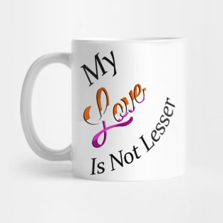 No Lesser Love Mug